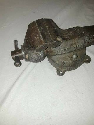 Rare Wilton Bullet 3 Vise (pat pend) made in USA w/ Base Swivel S&H 11