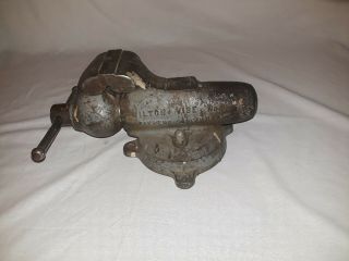 Rare Wilton Bullet 3 Vise (pat pend) made in USA w/ Base Swivel S&H 2