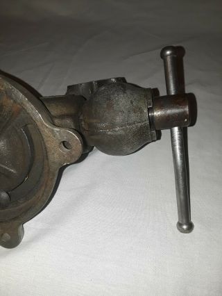 Rare Wilton Bullet 3 Vise (pat pend) made in USA w/ Base Swivel S&H 6