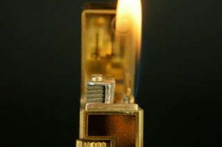 Dunhill Rollagas Lighter NewOrings w/Box Vintage 7