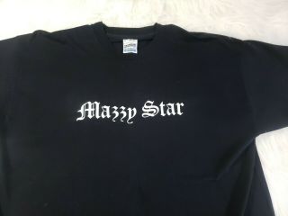 Mazzy Star Vintage RARE print T Shirt Size XL Hope Sandoval VTG 90s 2