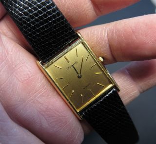 Vintage Ultra Thin Seiko Lassale - Gold Color Wrist Watch.  Sleek Watch