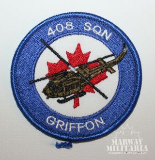 Caf Rcaf Airforce 408 Squadron (griffon) Jacket Crest / Patch (17869)