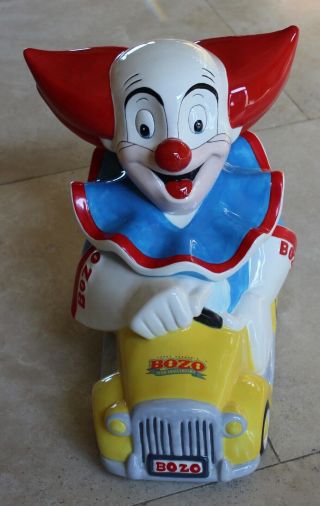 Rare Vintage Bozo The Clown Cookie Jar Larry Harmon 