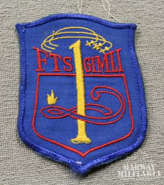 Caf Rcaf Airforce Fts 1 Gimli Jacket Crest / Patch (17802)
