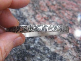 Signed Vintage Sterling Silver Bracelet By Danecraft