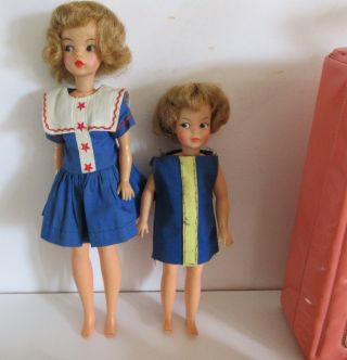 1964 Rare Montgomery Ward exclusive Doll Case plus Dolls clothing Ideal Wow 3