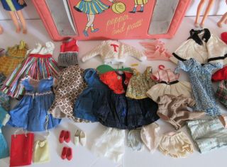 1964 Rare Montgomery Ward exclusive Doll Case plus Dolls clothing Ideal Wow 6