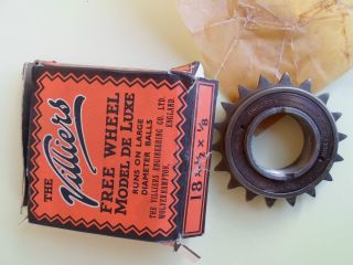 Vintage Nos Bicycle Freewheel - The Villiers - For Raleigh Schwinn Phillips 18t