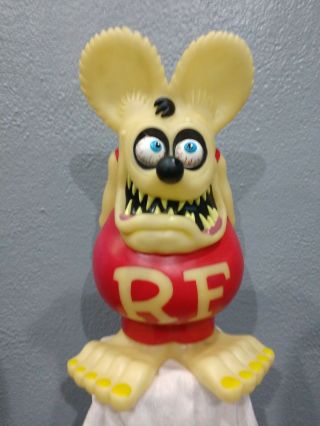 1 Of 100 Rare Rat Fink Banks Issued In Glow In The Dark 1/100.  Rare