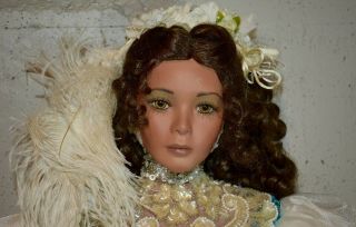 Rustie Porcelain Doll African American 42 inch height RARE 2