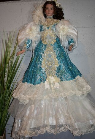 Rustie Porcelain Doll African American 42 inch height RARE 4