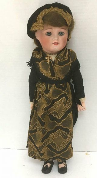 Antique 15 " Unis France 60 Bisque Fully Jointed Compo Doll