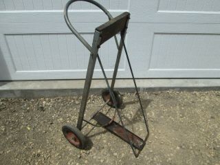 Vintage Outboard Motor Stand Rolling Cart/dolly Folding Cart,  Portage Cart 2