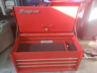 Snap On Vintage Kra - 53 - C Three Drawer Tool Box Chest