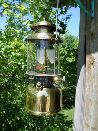 Antique Vtg May Of 1925 Coleman Quick Lite 327 Lantern Restoration