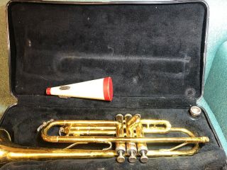 Vintage Conn 22b Trumpet With Hard Case