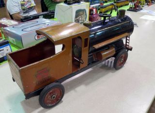 Vintage Keystone 6400 Ride - On Train Locomotive Floor Toy 6