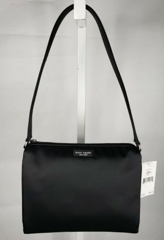Vintage Kate Spade York Claire Bag Purse Nylon Black Dust Bag Nwt