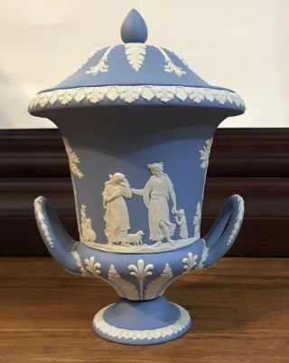 Vintage Wedgwood Jasperware Campana Vase