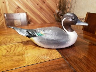 Pintail duck decoy wood carving rigmate pair duck decoy Casey Edwards 2