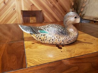 Pintail duck decoy wood carving rigmate pair duck decoy Casey Edwards 3