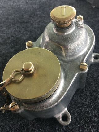 Vintage Industrial Walsal Galvanised Light Switch With Plug Socket