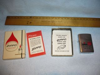 Vintage Unfired Zippo Advertising Gm Terex L.  B.  Smith Inc.  Camp Hill Pa