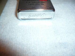 vintage unfired zippo advertising GM TEREX l.  b.  smith inc.  camp hill pa 2