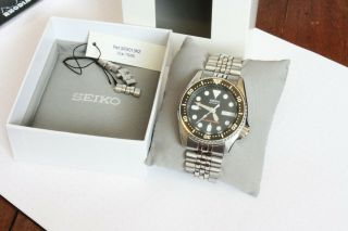 Seiko SKX013K2 Automatic Dive Watch with Stainless Steel Bracelet 5