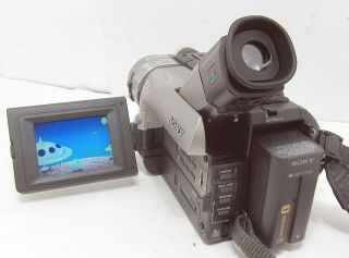 Vintage Sony CCD - TRV93 Hi8 Analog Camcorder Video Transfer BUNDLE - Great 3