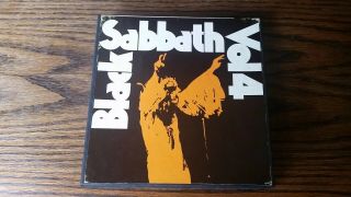 Black Sabbath Vol.  4 71/2 Ips 4track Rare Wb Reel To Reel Tape