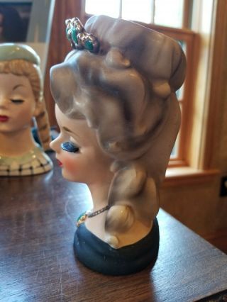 Vintage Head Vase Inarco E - 1756 Lady Aileen 4