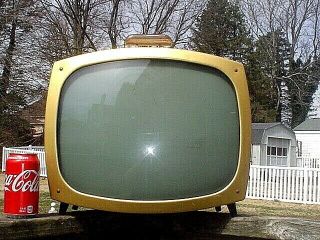 Vintage Setchell Carlson Portable Tv Television Set