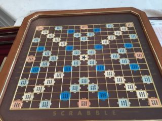 1990 VINTAGE FRANKLIN “THE CLASSIC COLLECTOR EDITION “ SCRABBLE GAME 9