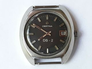 Vintage Certina Ds - 2 Automatic 28 Jewels Cal 25 - 651