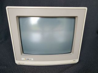 Vintage Amiga Model 1080 Color Computer Monitor And