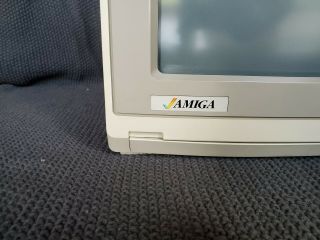 Vintage Amiga Model 1080 Color Computer Monitor and 2