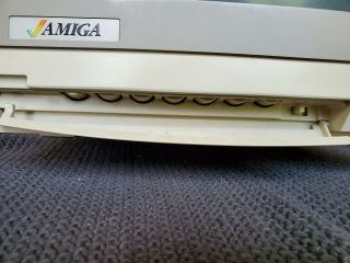 Vintage Amiga Model 1080 Color Computer Monitor and 7
