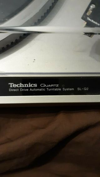Vintage Technics SL - Q2 Semi - Automatic Quartz - Locked Direct - Drive Turntable 3