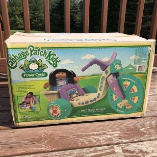 Vintage Kids 1980s Cabbage Patch Kids Power Cycle Nib For Kids