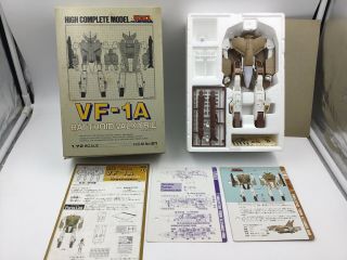 Vintage 1/72 High Complete Model VF - 1A BATTROID VALKYRIE Bandai CIB U.  S.  Seller 2