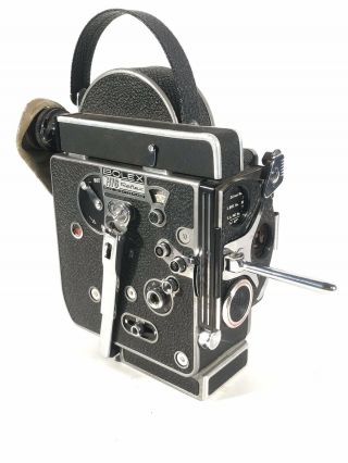 Vintage Bolex Paillard H16 Reflex 16mm Film Movie Camera Body - Winds Up & Runs