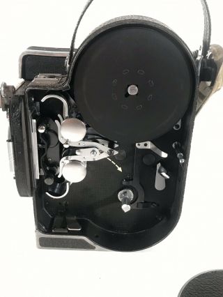 Vintage Bolex Paillard H16 Reflex 16mm Film Movie Camera Body - Winds Up & Runs 6