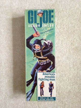 Vintage Gi Joe Action Sailor 7600 Box