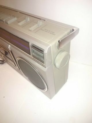 Vintage Panasonic RX - 4950 Boombox Ghetto Blaster Fully Intact 5