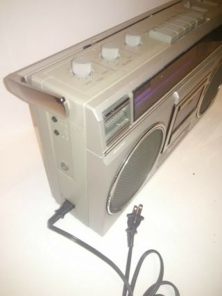 Vintage Panasonic RX - 4950 Boombox Ghetto Blaster Fully Intact 6