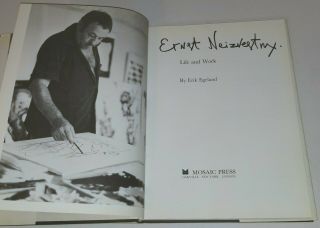 ERNST NEIZVESTNY SIGNED BOOK SCULPTURE DRAWING FINE ART PRINT RUSSIAN VTG Russia 5