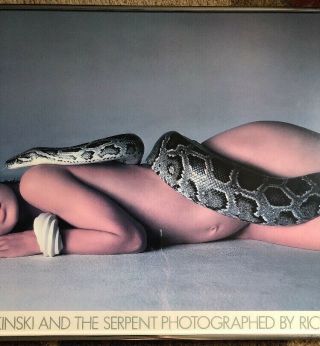 Vintage Poster Richard Avedon Nastassja Kinski Serpent Girl & The Snake 3