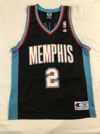 Rare Vintage Jason Williams Memphis Grizzlies Nba Basketball Jersey M